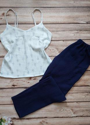 Муслінова піжама. муслінові штани