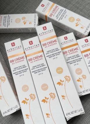 Найпопулярніший bb  cream erborian 40 ml