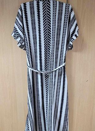 Длинное платье халат. 5