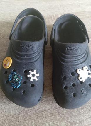 Crocs оригинал на 7 лет j1 на ножку 20 см