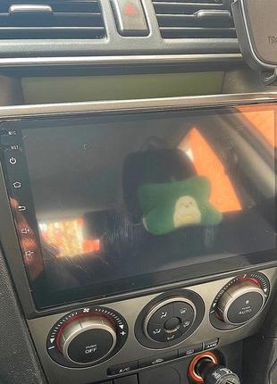 Магнітола android mazda 3 2003-2009, 2/32, 4 ядра + рамка!3 фото