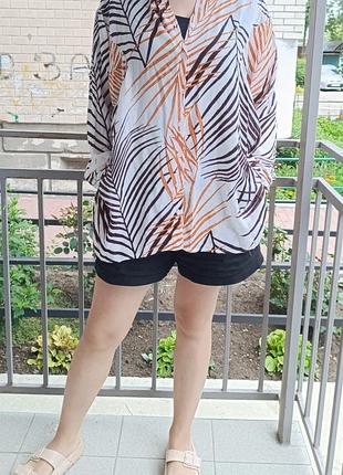 Блузка оверсайз qed london