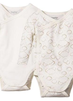 Комплект бодиков для младенцев lupilu pure collection