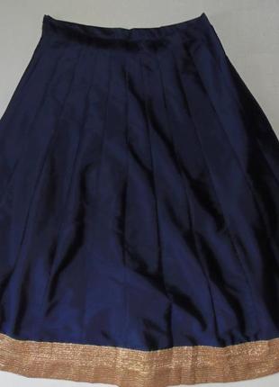 Восточная индийская синяя юбка р.m-l