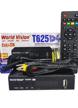Тюнер т2 world vision t625d4 3
