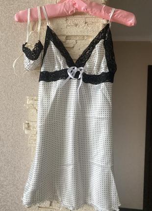 Пеньюар ( маечка) - стринги