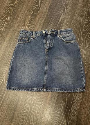 Длинная юбка denim