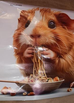 Реалистичная классная виниловая наклейка хомяк 🐹 настенный декор самоклеющеися обои