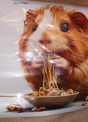 Реалистичная классная виниловая наклейка хомяк 🐹 настенный декор самоклеющеися обои