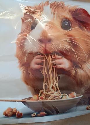 Реалистичная классная виниловая наклейка хомяк 🐹 настенный декор самоклеющеися обои