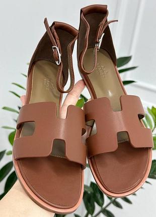 Босоножки в стиле hermes santorini 2