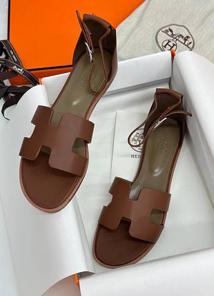 Босоножки в стиле hermes santorini 4