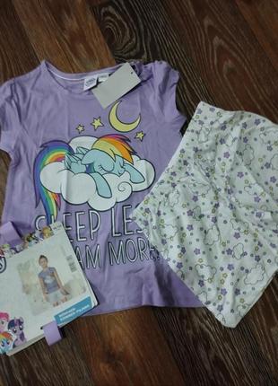 Пижамка my little pony на 2-4 года