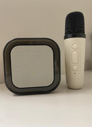Мини-детское караоке k12 с 1 беспроводным микрофоном6 фото