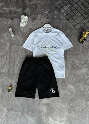 Комплект футболка + шорти calvin hm0hm00533 klein