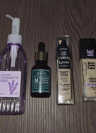 Nyx, maybelline, a'pieu, cos de baha