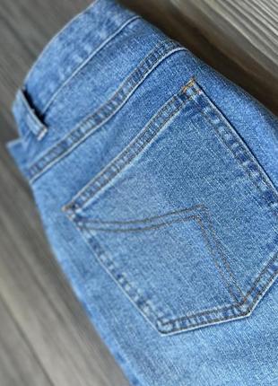 Прямые джинсы средняя посадка5 фото