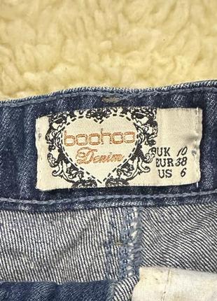 Джинсовые шорты в идеальном состоянии размер m от boohoo 3