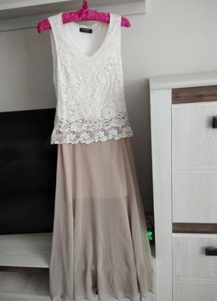 Платье длинное ринашименто, италия