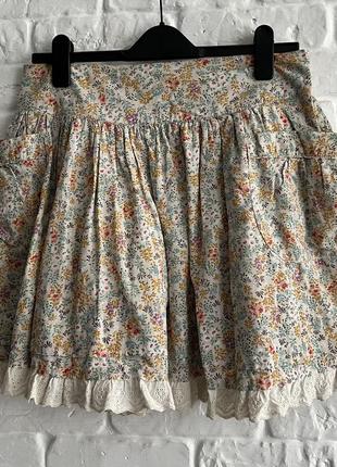 Mango стильная юбка манго