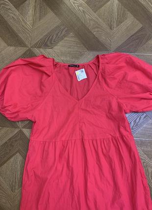 Кардиган сарафан из поплина из вискозы defacto дефакто не zara