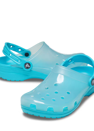 Крокси classic translucent clog