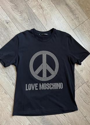 Футболка love moschino