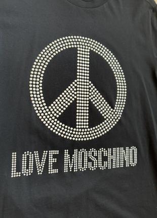 Футболка love moschino4 фото