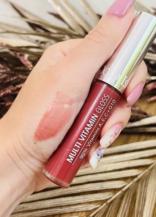 Оригінал блиск для губ isadora multi vitamin gloss 36 raisin