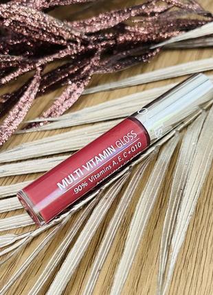 Оригинальный блеск для губ isadora multi vitamin gloss 36 raisin2 фото