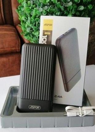 ‼️цена до конца недели!!️павербанк aspor 10000mah 10w | power bank |2 фото