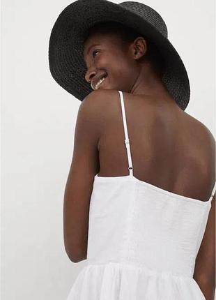 Базовое льняное платье h&amp;m платье сарафан лен 7