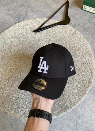 New era 9forty league essential mlb la los angeles dodgers оригинал новая мужская бейсболка кепка чёрная нью эра3 фото