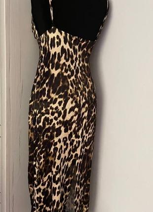 Платье леопардовый принт7 фото