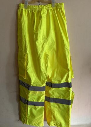 Брюки штаны рабочие сигнальные retro max leo workwear