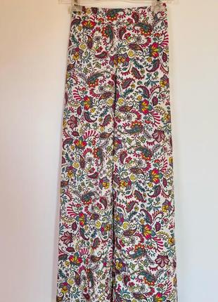 Летние легкие брюки палаццо5 фото