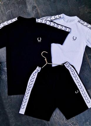 Комплект футболка + шорти фред перрі fred perry