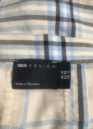 Юбка клетчатая в стиле преппи preppy колледж школа бренд asos5 фото