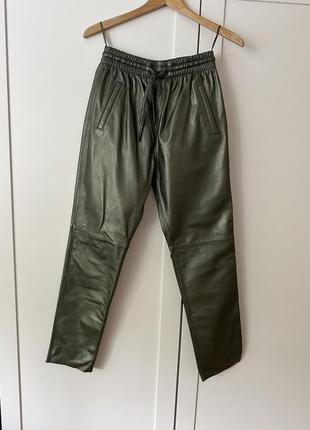 Брюки натуральная кожа oakwood
