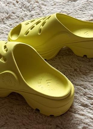 Adidas x stella mccartney слайди платформа неонові5 фото