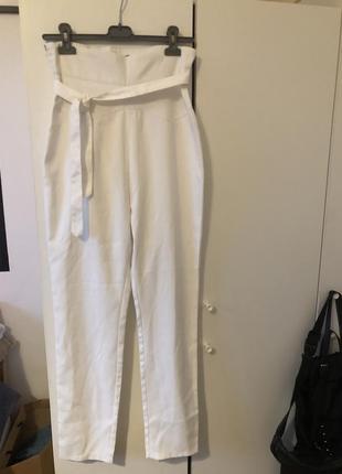 Жіночі брюки, нові. пояс-38, бедра-48-50, довжина-111 , висока посадка, гарно сідають по фігурі!