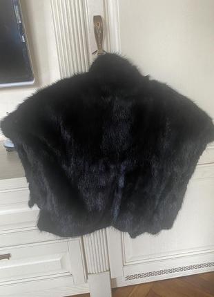 Жилет з норки короткий