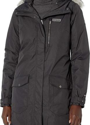 Зимова жіноча подовжена куртка columbia omni-heat suttle mountain