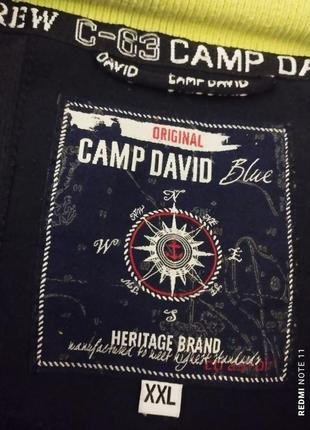 Стильна демісезонна куртка відомого німецького бренду camp david6 фото
