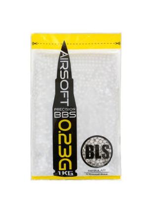 Страйкбольні кулі bls precision 0,23g 1kg, 4300 шт.