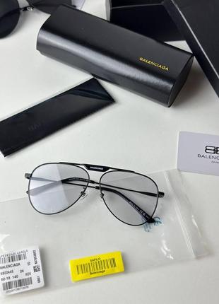 Очки авиатор брендовые в стиле balenciaga люкс
