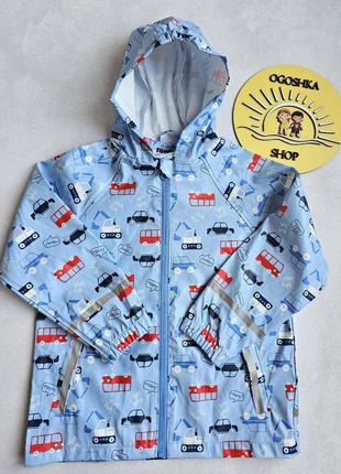 Дощовик куртка дитяча грязепруф 110-116 lupilu☔️куртка демі без утеплення☔️куртка водонепроникна демісезонна