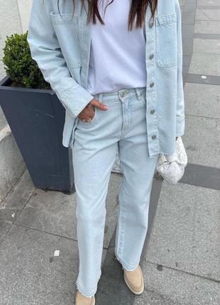Джинсы прямые zara