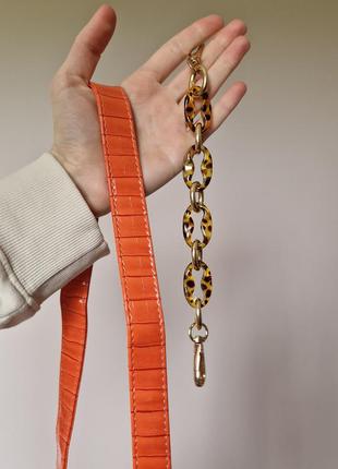 Мини сумочка svnx оранжевая2 фото