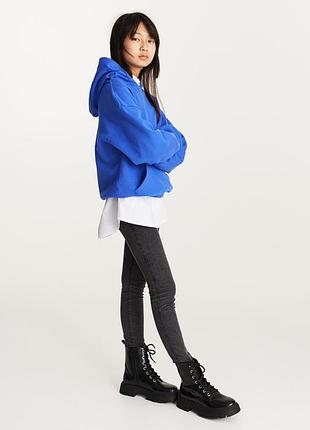 Стрейчевые джинсы штаны брюки треггинсы джеггинсы леггинсы из трикотажа h&m